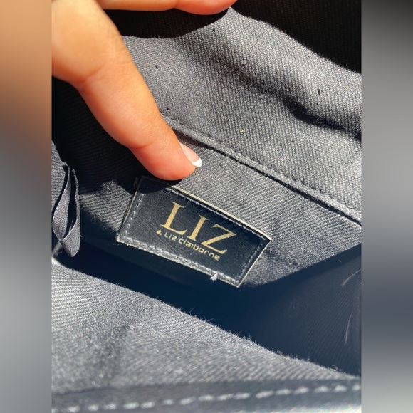 Vintage Mini Liz Claiborne Leopard Print Women's Crossbody Bag - Picture 10 of 12